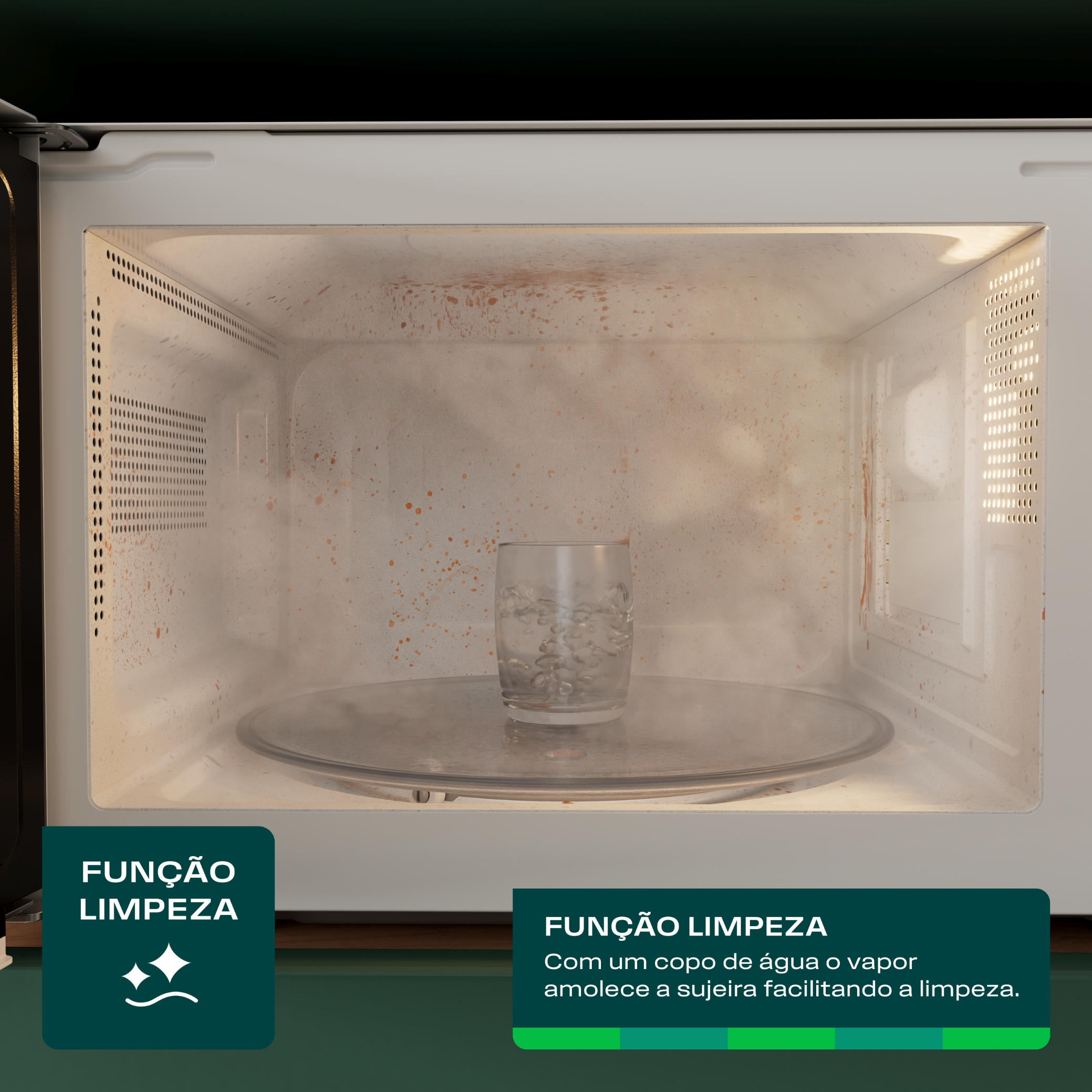 Micro-ondas Consul 23L Função Marmita CMS23AE Preto 220V