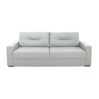 Sofá Living MH4209 183cm Herval 2 assentos Veludo Cinza Claro