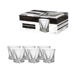 Jogo 6 Copos Baixo De Cristal   Etilux Ice  300ml