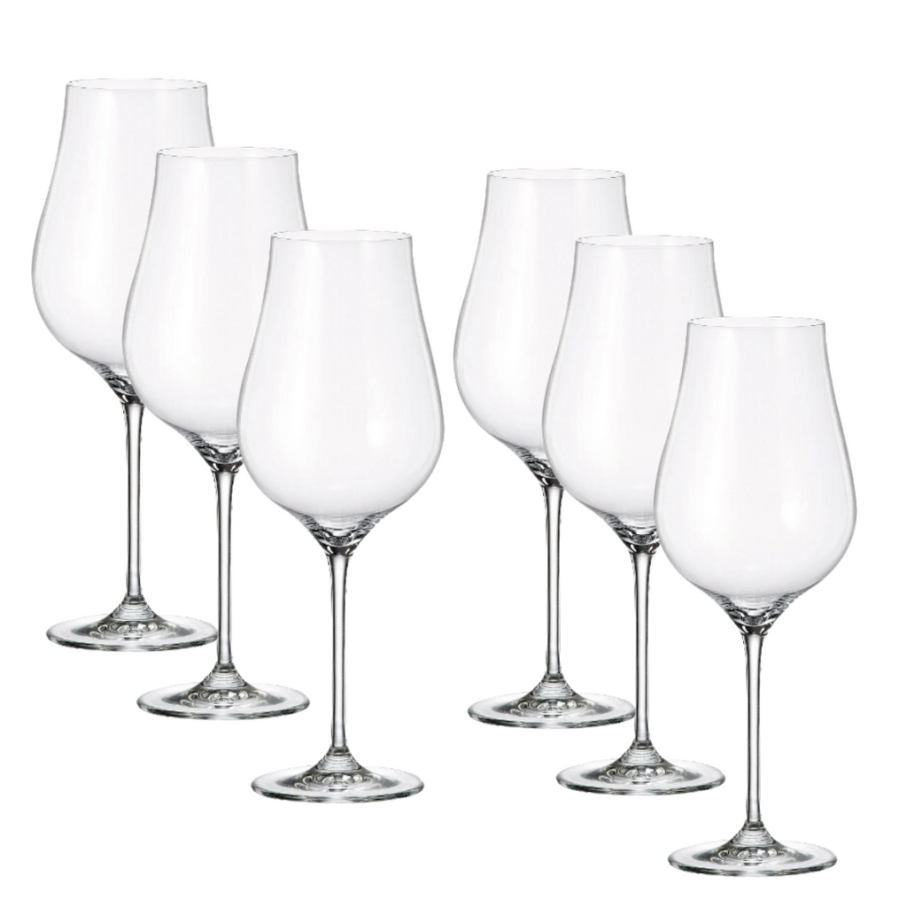 Jogo de 6 Taças para Vinho Full-Fit em Cristal Ecologico 500ml