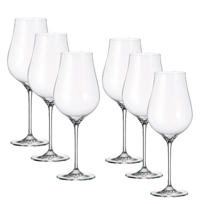 Jogo de 6 Taças para Vinho Full-Fit em Cristal Ecologico 500ml