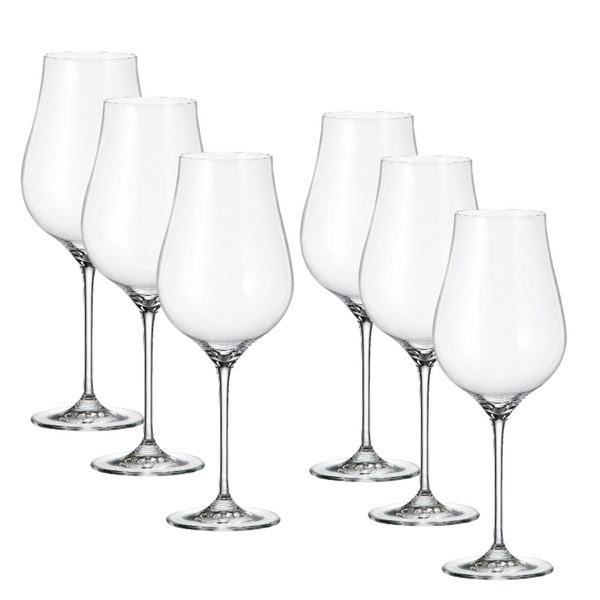 Jogo de 6 Taças para Vinho Full-Fit em Cristal Ecologico 500ml