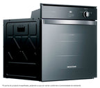 Forno de Embutir a Gás Brastemp 78L BOA84A com Grill e Timer Touch Inox 220V