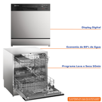 Lava-Louças Electrolux 8 Serviços LS08E Inox 220V