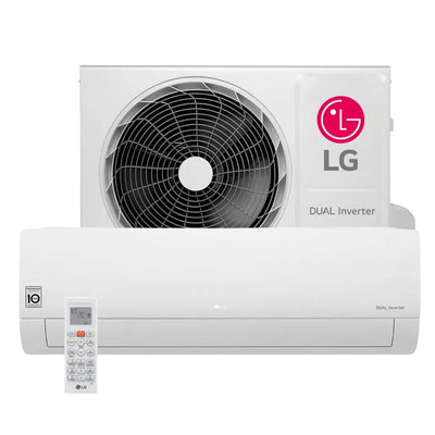 Ar Condicionado Split LG 12.000 BTUs S4-Q12JA3A5 Dual Inverter Compact Frio Branco 220V