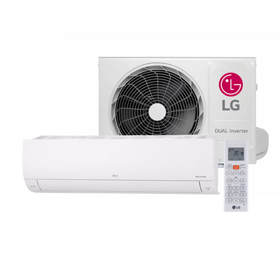Ar-Condicionado Split LG Dual Inverter Voice +AI 12000 BTUs Quente e Frio Branco 220V