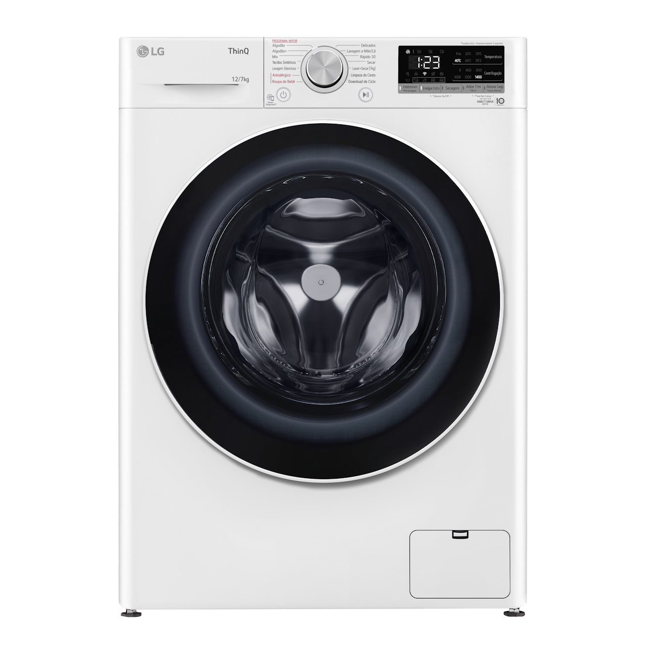 Lava e Seca LG 14kg VC4 AI DD Smart Branca 220V