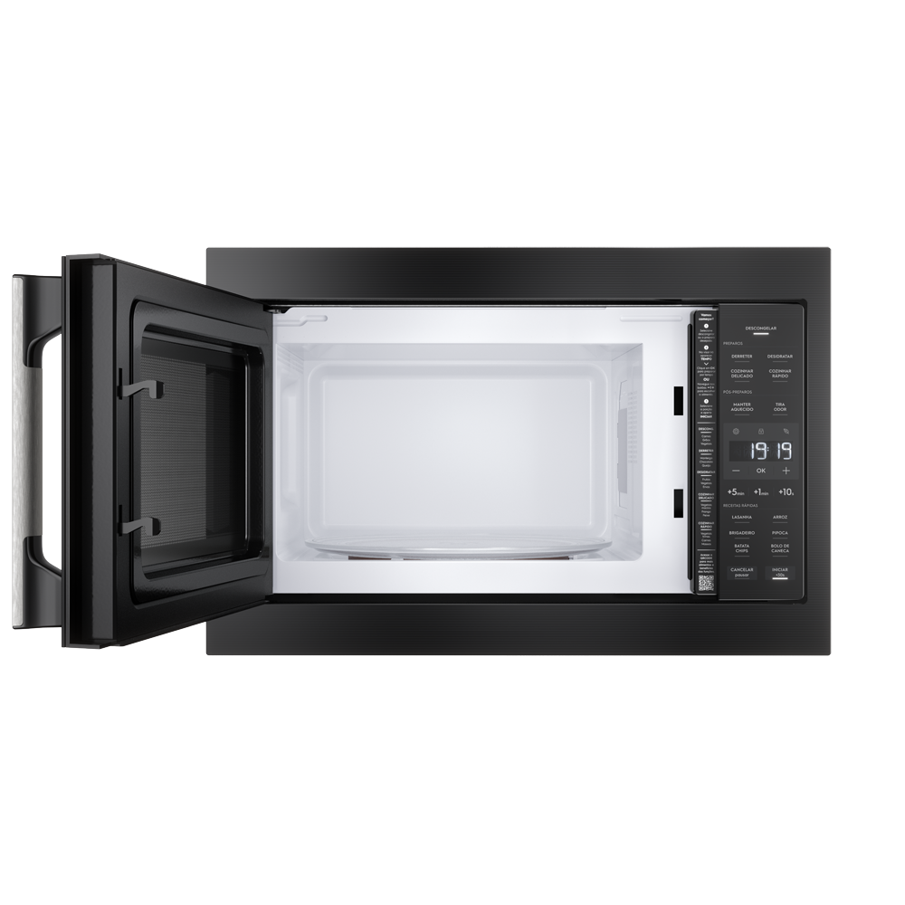 Kit Electrolux de Embutir Forno a Gás 80L Air Fryer/Convecção+Micro-ondas de Embutir 34L Experience 220V