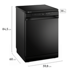 Lava-Louças Electrolux 14 Serviços com Programa Lava&Seca LP14E Preto 220V