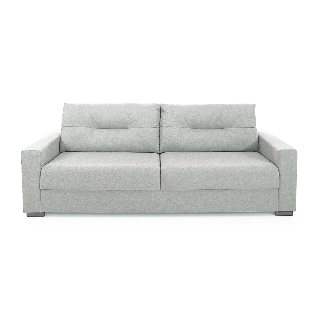 Sofá Living MH4209 213cm Herval 2 assentos Cinza Claro