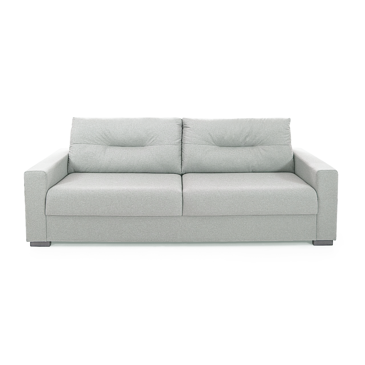 Sofá Living MH4209 213cm Herval 2 assentos Cinza Claro