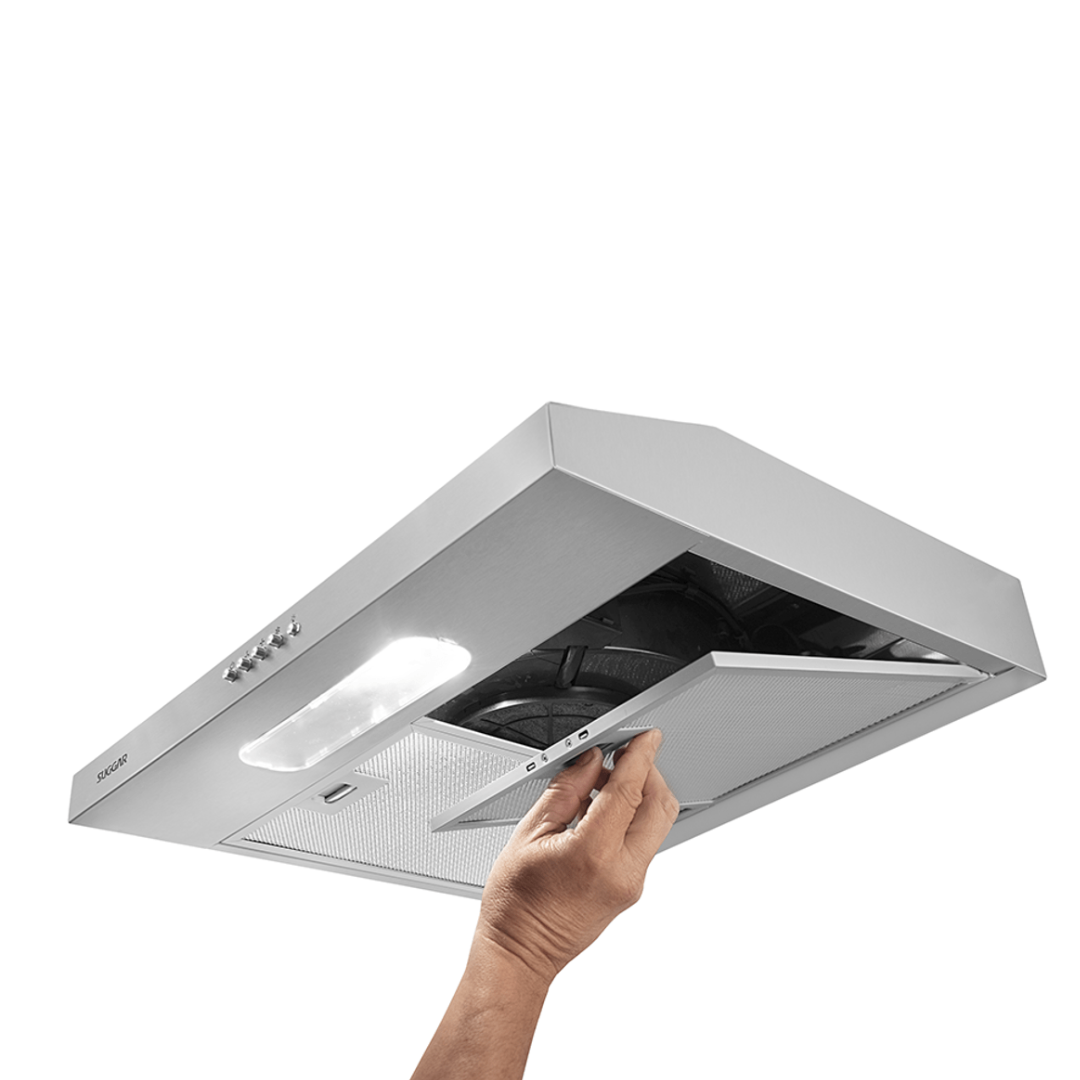 Depurador de Ar Slim 60cm 3 Velocidades Suggar DPS162IX Inox 220V