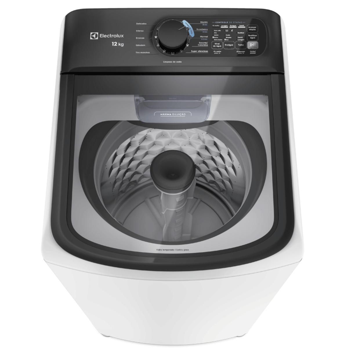 Lavadora de Roupas Electrolux Efficient 12kg LET12 Branco 220V