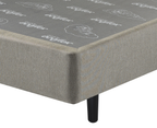 Base Para Colchão Ecoline D-40 Solteiro Queen Ecoflex 96x203x25cm Cinza