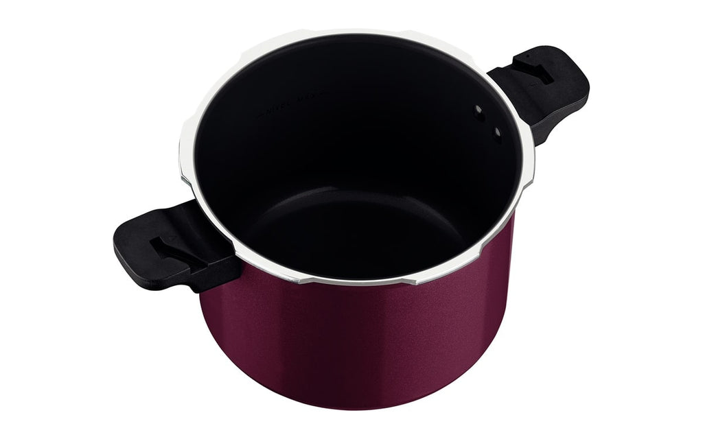 Panela de Pressão Tramontina Torino 4,5L Indução Vermelho Framboesa