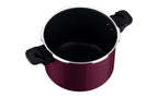 Panela de Pressão Tramontina Torino 4,5L Indução Vermelho Framboesa