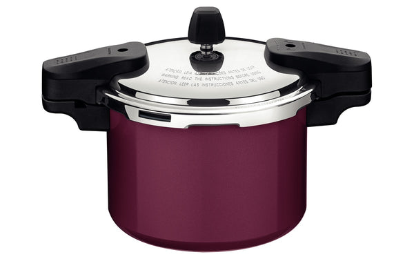 Panela de Pressão Tramontina Torino 4,5L Indução Vermelho Framboesa