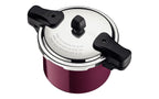 Panela de Pressão Tramontina Torino 4,5L Indução Vermelho Framboesa