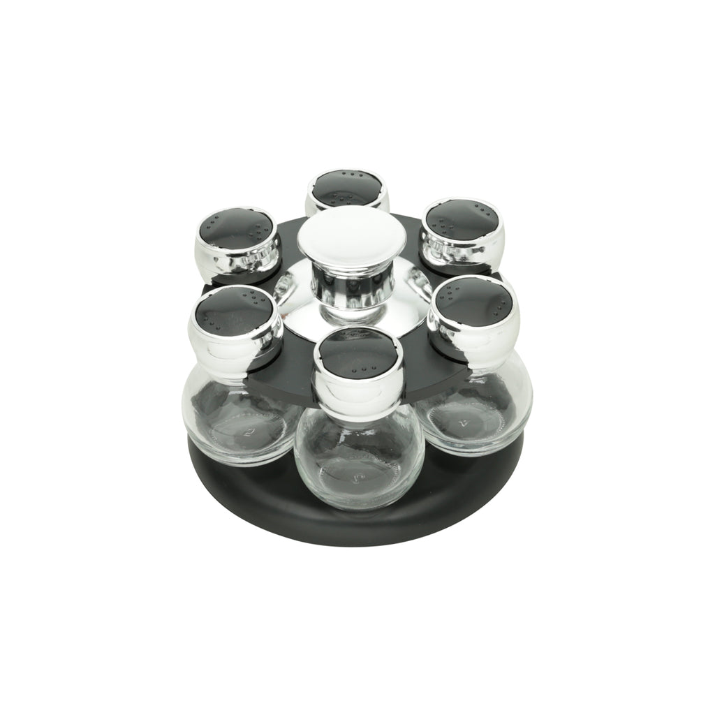 Conjunto  Rojemac  de 7 Peças  para Temperos de Vidro