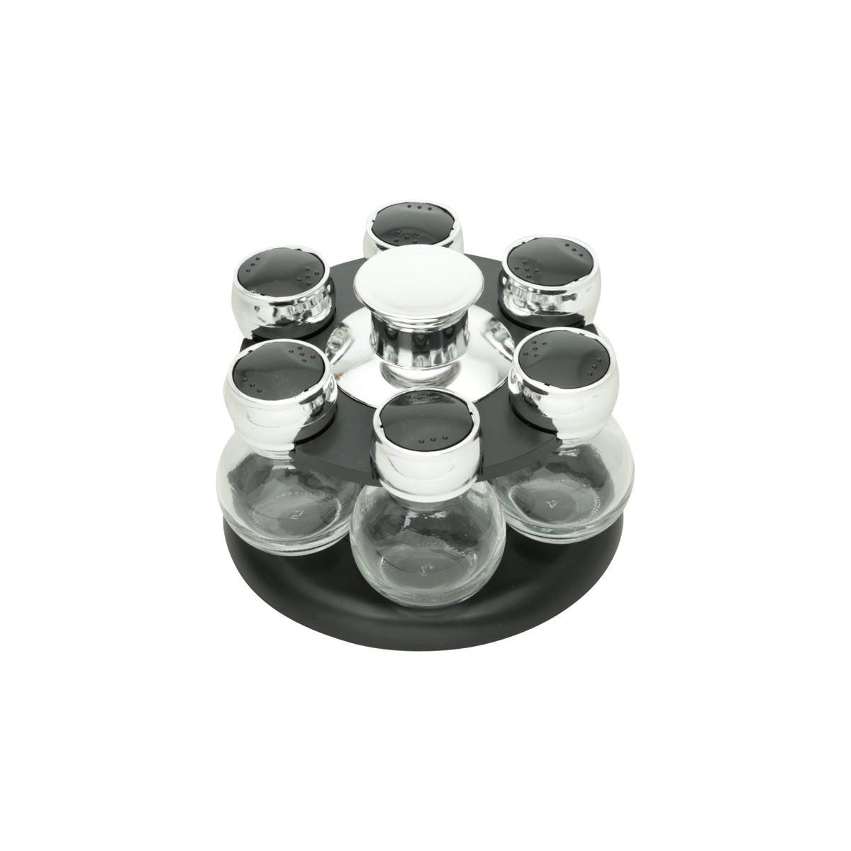 Conjunto  Rojemac  de 7 Peças  para Temperos de Vidro