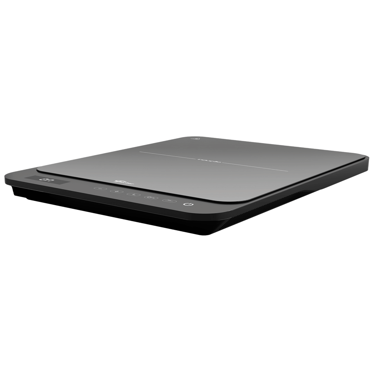 Cooktop Indução Portátil Fischer 1 Boca Mesa Vitrocerâmica Touch Screen Preto Bivolt