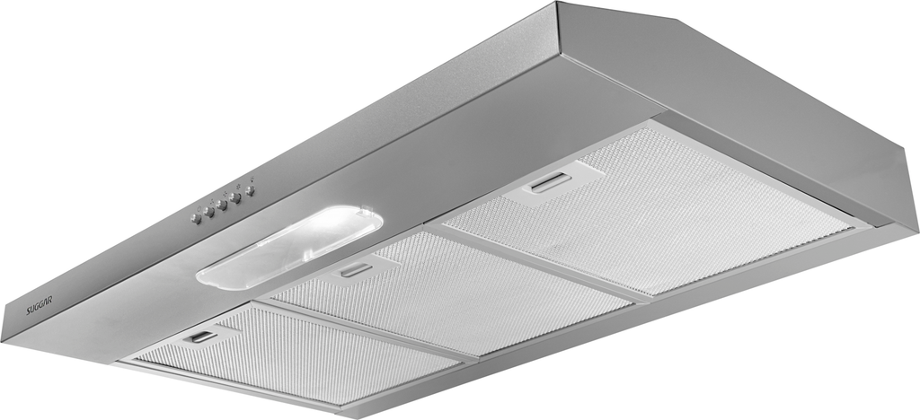 Depurador de Ar Slim 80cm 3 Velocidades Suggar DPS182PR Prata 220V