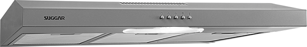 Depurador de Ar Slim 80cm 3 Velocidades Suggar DPS182PR Prata 220V