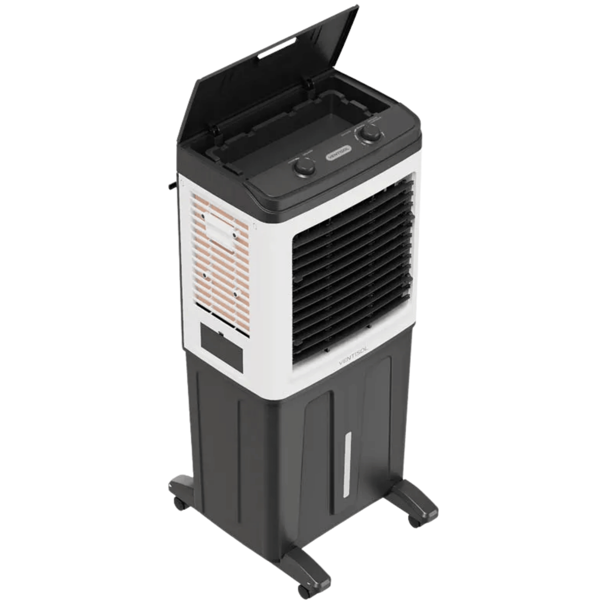Climatizador de Ar Ventisol 80L 5 em 1 CLIN80 Pro Preto e Branco 220V