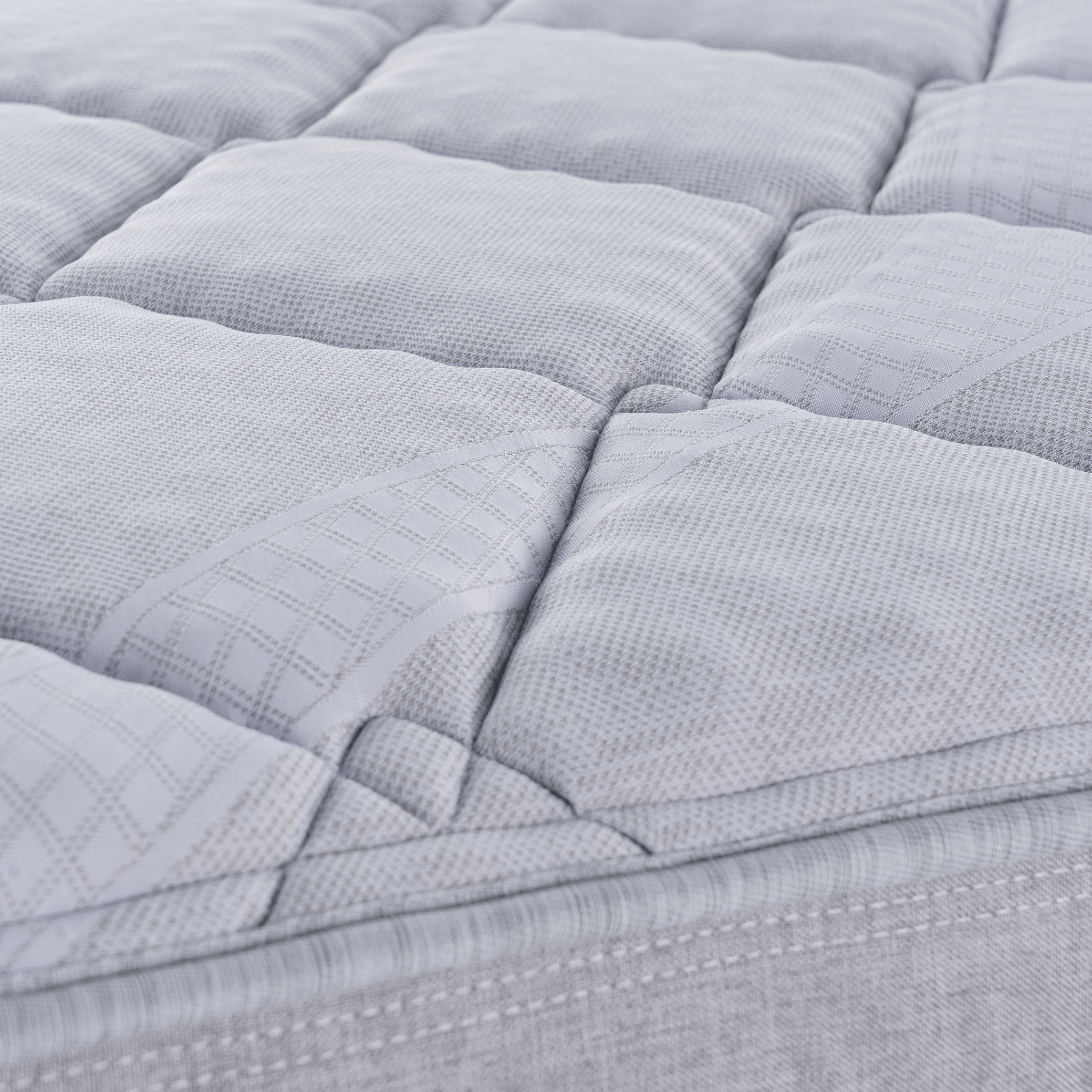 Colchão High Density II Casal Ecoflex 138x188x32cm Molas Superlastic Prata