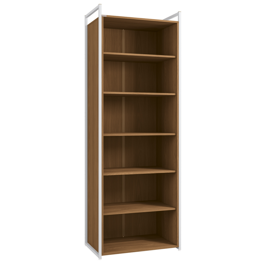 Armário Industrial Closet LI052 Kappesberg 72cm 2 Portas Canela e Branco