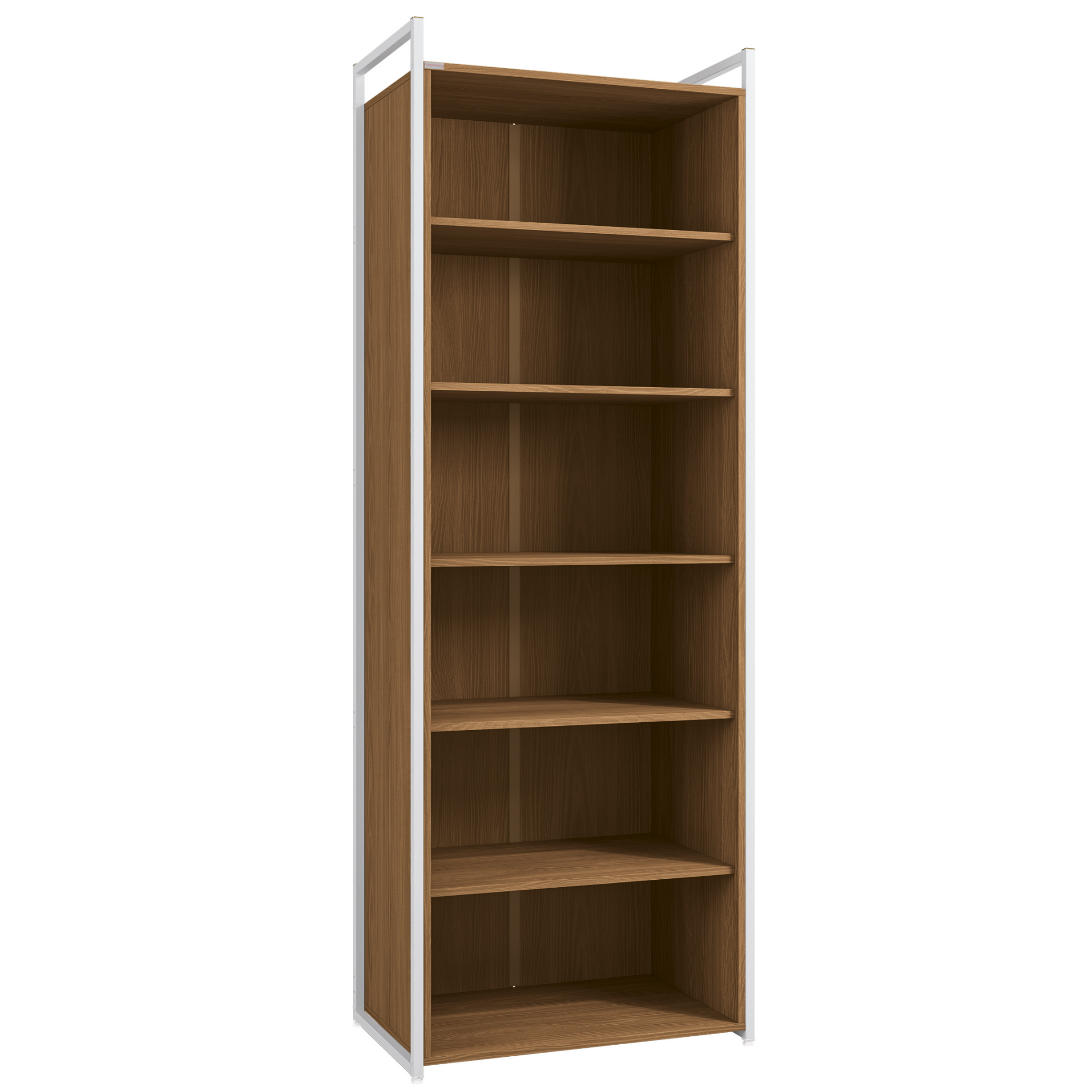 Armário Industrial Closet LI052 Kappesberg 72cm 2 Portas Canela e Branco