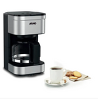 Cafeteira Arno Preferita CFPF 750mL Inox/Preto 220V