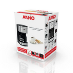 Cafeteira Arno Preferita CFPF 750mL Inox/Preto 220V