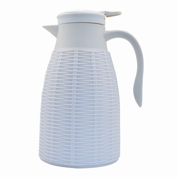 Garrafa Térmica Full-Fit 1L Rattan Branco