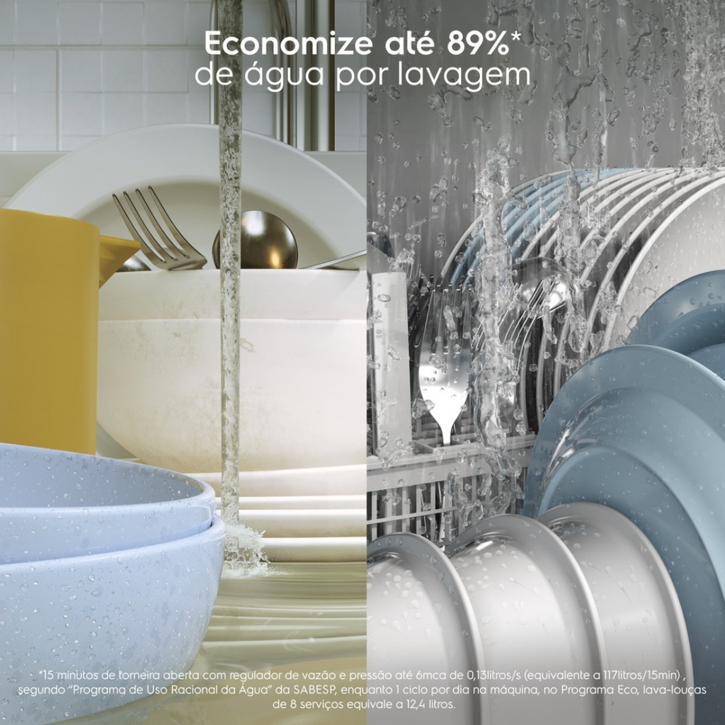 Lava-Louças Electrolux 8 Serviços LS08E Inox 220V