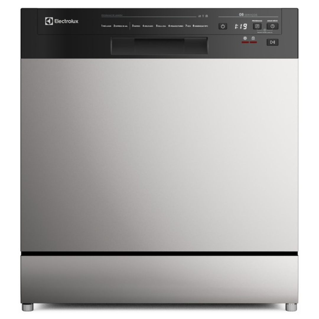 Lava-Louças Electrolux 8 Serviços LS08E Inox 220V