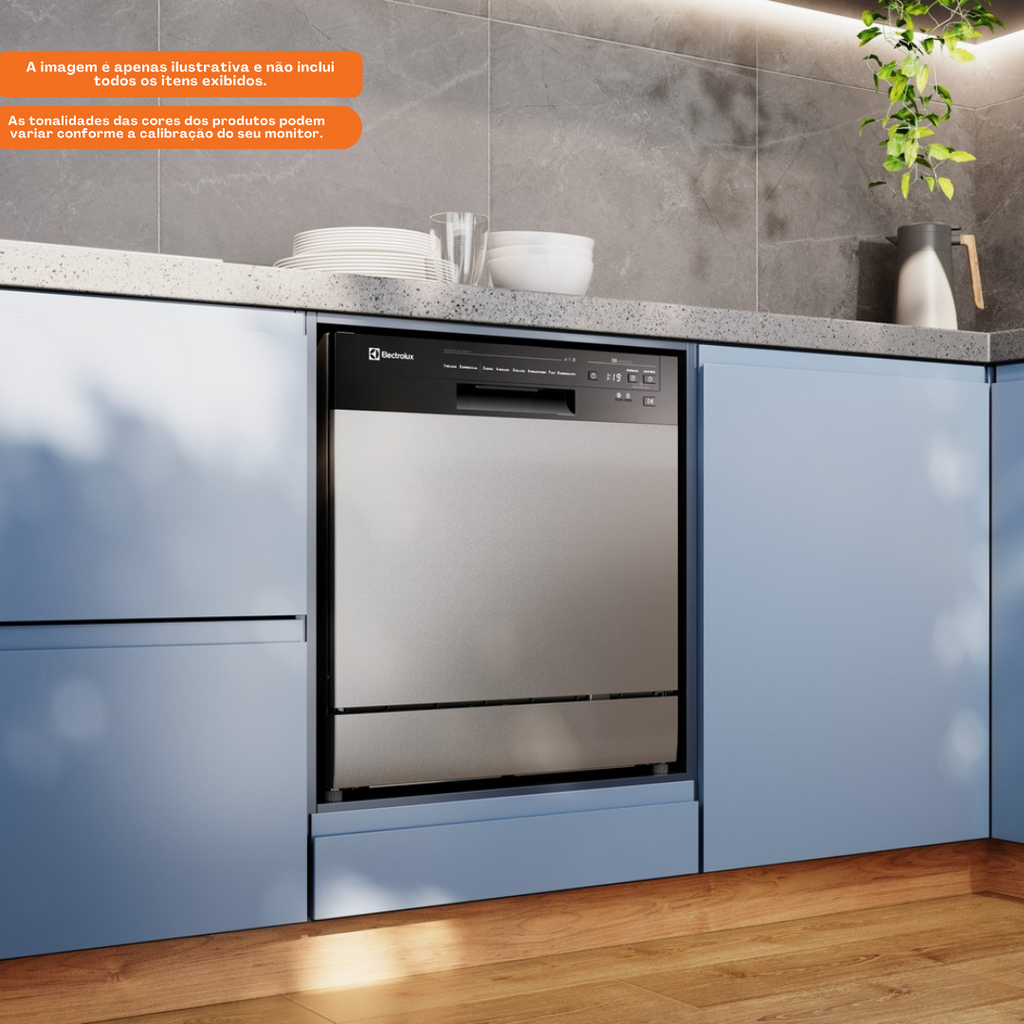 Lava-Louças Electrolux 8 Serviços LS08E Inox 220V