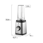 Liquidificador Portátil Electrolux 600ml BSE20 Efficient Sport Blender 320W Inox 220V