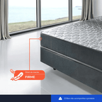 Colchão Espuma Dual Firm D-28 Ecoflex Casal 138x188x22cm Chumbo