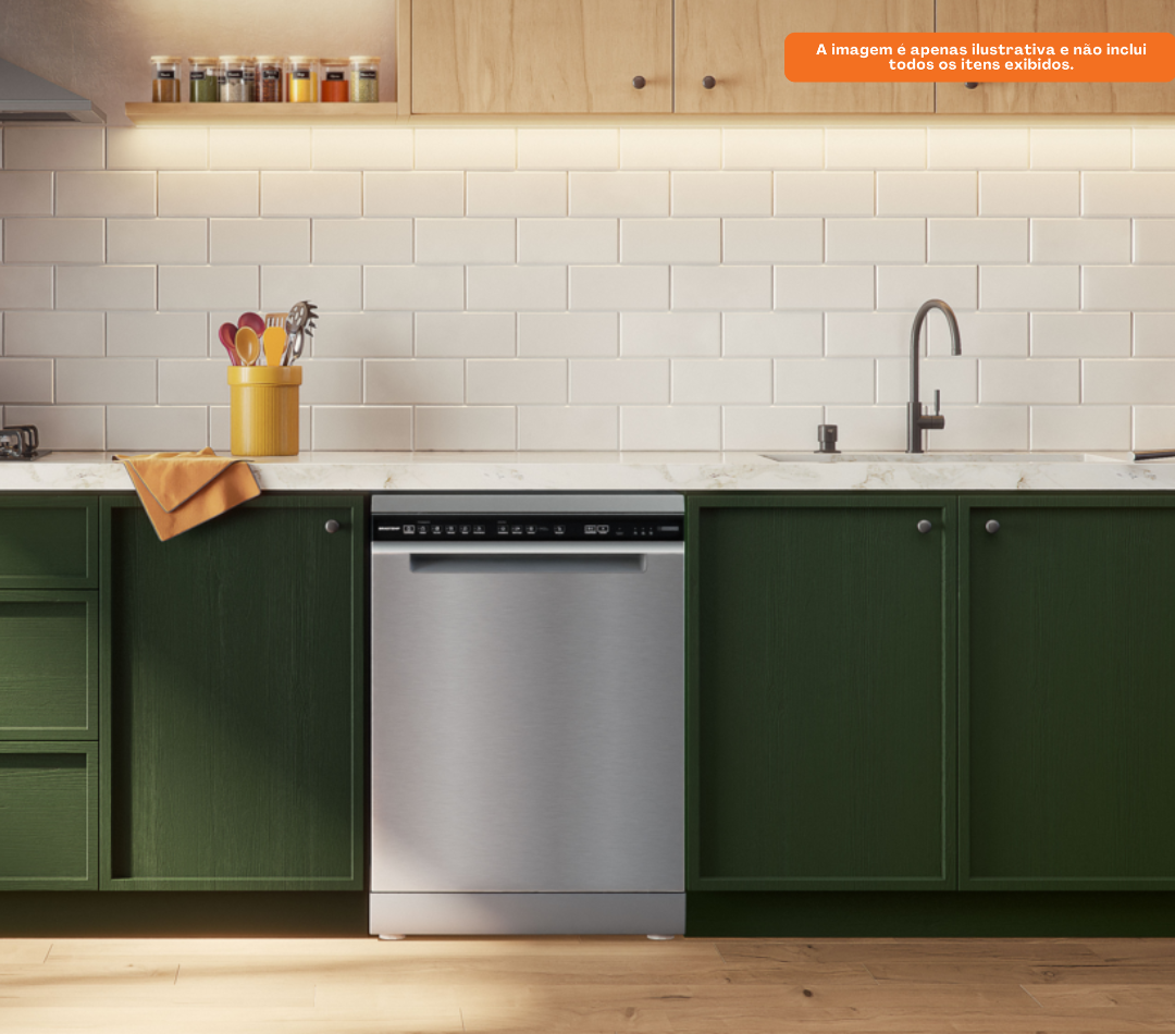 Lava-Louças Brastemp 15 Serviços BLF61AR Inox 220V