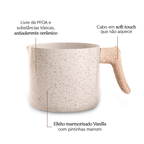 Fervedor Sirius Brinox Ceramic Life 1,7L Indução Vanilla