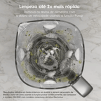Liquidificador Electrolux 3,2L EBL1500 Efficient TriForce 15 velocidades 1500W Cinza 220V