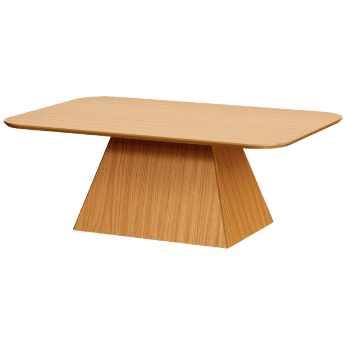 Mesa de Centro Retrô TB638 Dalla Costa 90cm 100% MDF Carvalho Rosé