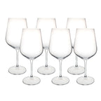 Jogo De 6 Taças Para Água Full-Fit Dora/Strix Em Cristal Ecológico 580ml