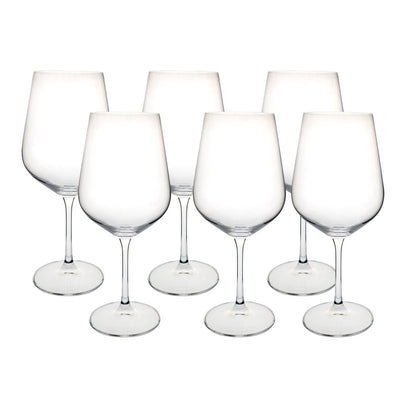 Jogo De 6 Taças Para Água Full-Fit Dora/Strix Em Cristal Ecológico 580ml