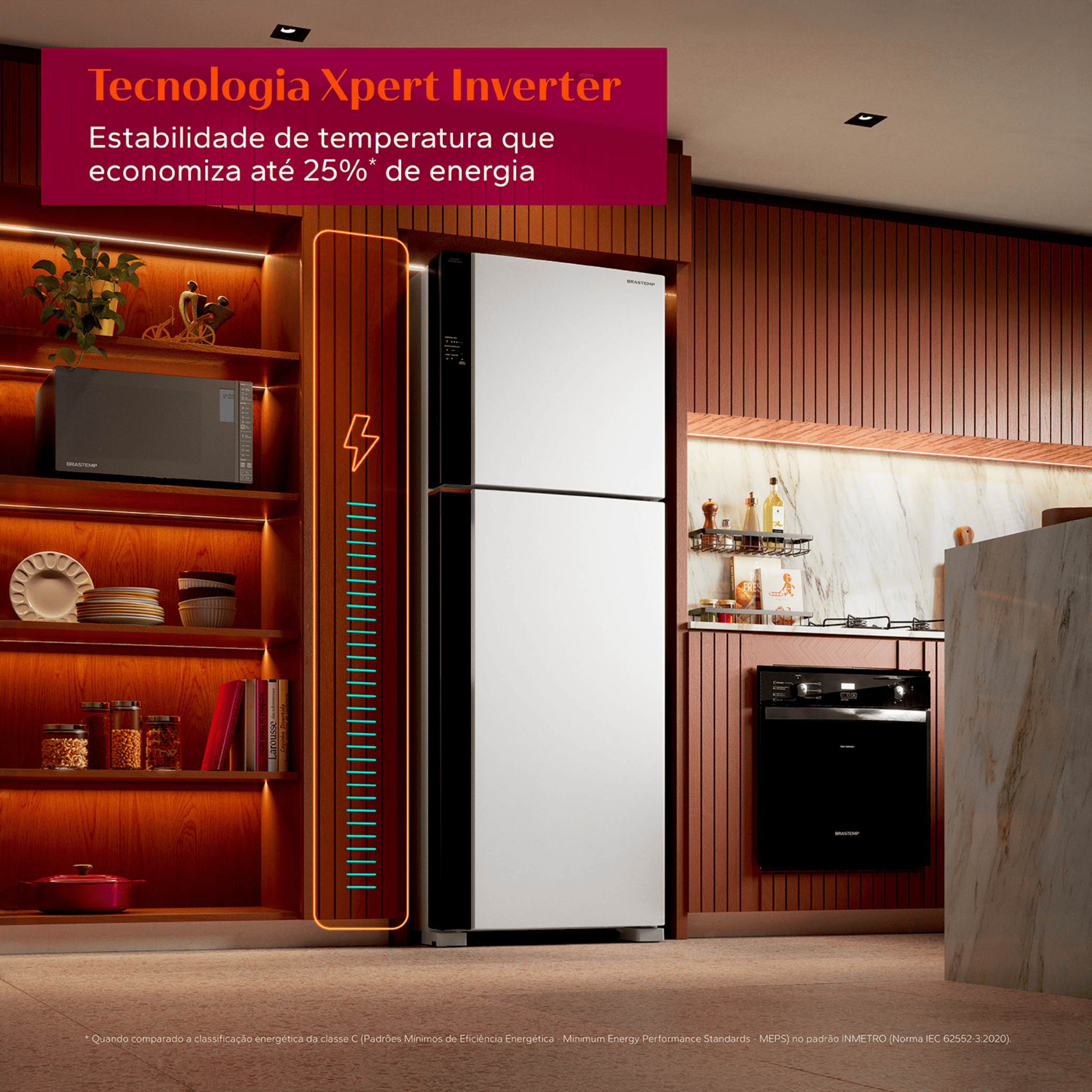 Refrigerador Brastemp 512L BRM62AB Duplex Inteligente B= Smart Branco Bivolt