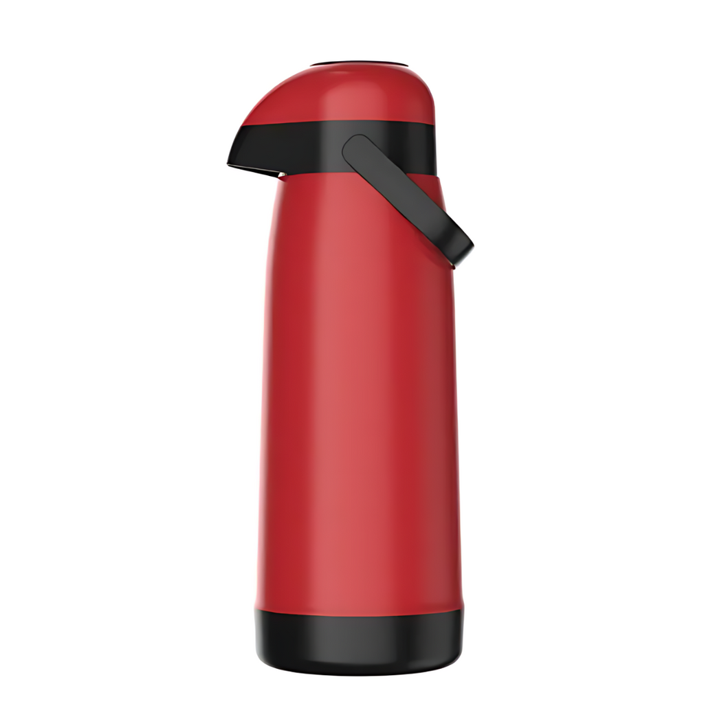 Garrafa Térmica Termolar Magic Pump 1,8 Litros Vermelho/Preto