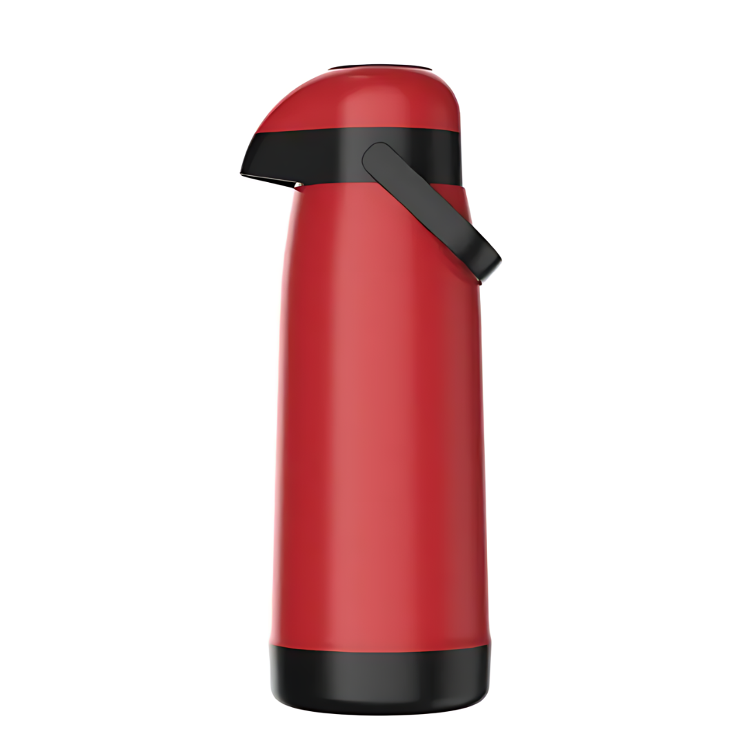 Garrafa Térmica Termolar Magic Pump 1,8 Litros Vermelho/Preto