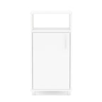Balcão para Água 1 Porta com Nicho Politorno Branco