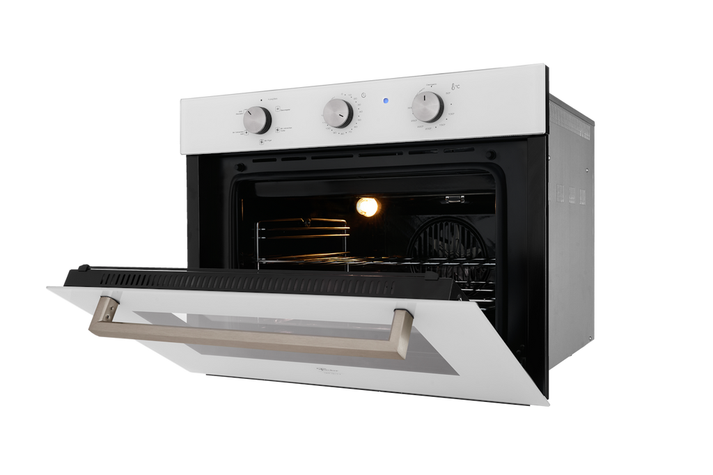 Kit Fischer de Embutir Forno Elétrico 50 Litros Infinity+Micro-ondas 25 Litros Fit Line Branco 220V